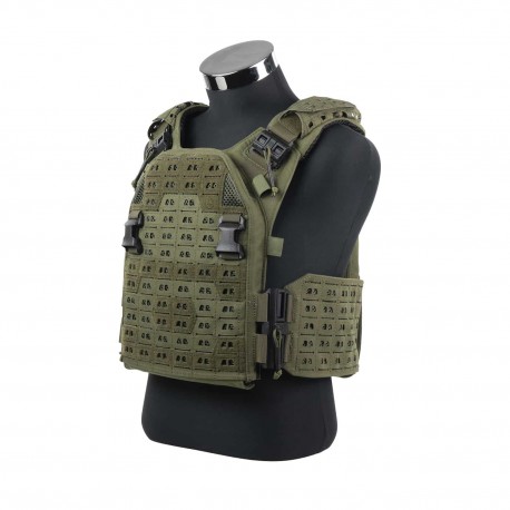 Portaplacas para Airsoft Novritsch ASPC (Color: Verde Olivo)