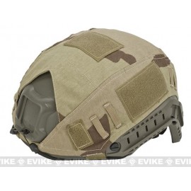 Funda para Casco Táctico de Airsoft tipo Bump (Color: 3 Color Desert)