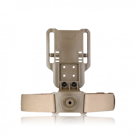 Piernera Low Ride Ajustable para Montar Fundas Amomax (Color: Tan)
