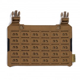 Panel Frontal Rápido Molle para Portaplacas Novritsch ASPC (Color: Tan)