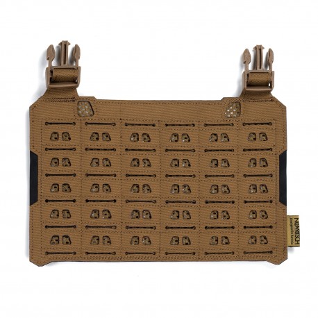 Panel Frontal Rápido Molle para Portaplacas Novritsch ASPC (Color: Tan)