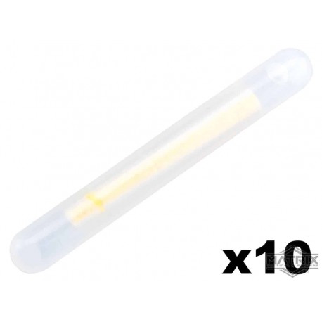 Barras Luminosas Tácticas Multiusos de 5 cm Matrix (Color: Verde / 10 Piezas)