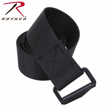 Cinturón Táctico BDU Ajustable Rothco (Color: Negro)