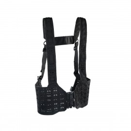 Minimal Chest Rig Novritsch de Bajo Perfil (Color: Negro)