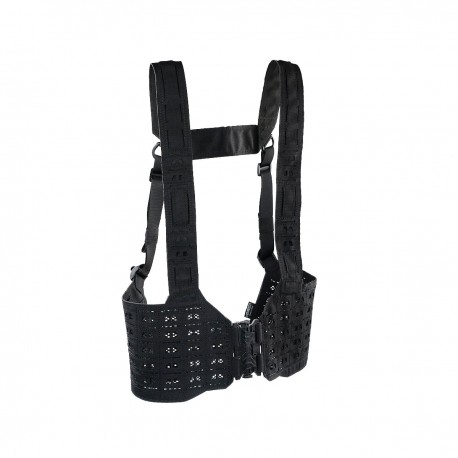 Minimal Chest Rig Novritsch de Bajo Perfil (Color: Negro)