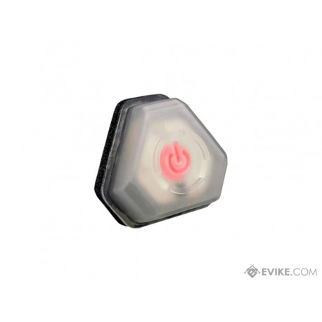 Luz LED Táctica Multiuso “Firefly” de OPSMEN (Color: Rojo)