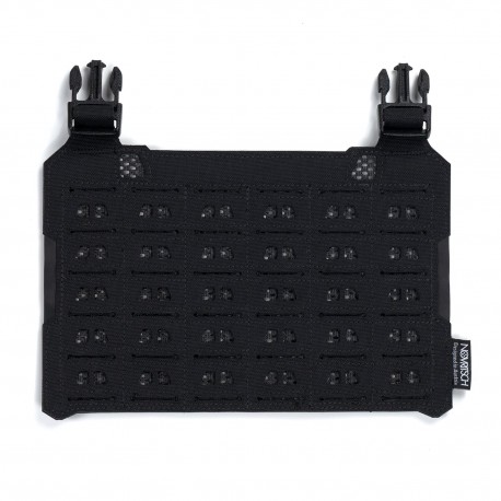 Panel Frontal Rápido Molle para Portaplacas Novritsch ASPC (Color: Negro)
