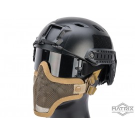 Máscara de Malla para Proteger Media Cara Matrix “Striker V1” (Color: Tan)