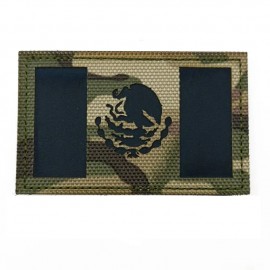 Parche Reflejante IR con Bandera de México (Color: Multicam)