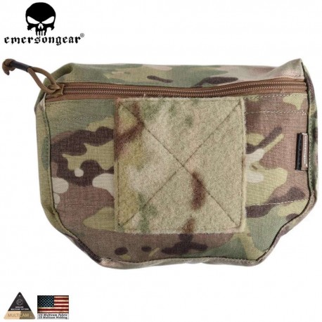 Pouch Abdominal Desplegable con Velcro EmersonGear para Plate Carrier AVS, JPC, CPC (Color: Multicam® Genuino)