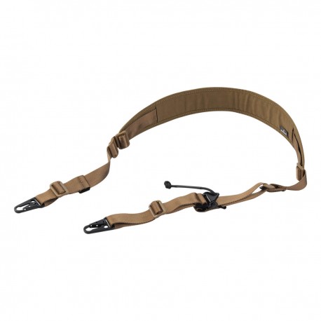 Sling Acolchado de 2 Puntos con Ajuste Rápido y Clip estilo HK (Color: Coyote Brown)